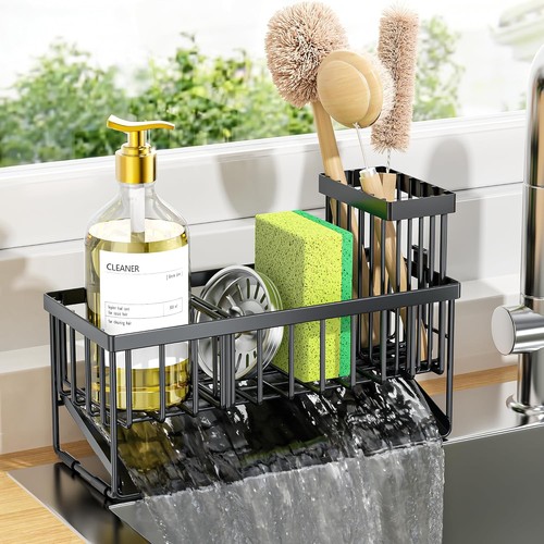 Self draining sink storage - self-draining,